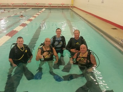 PADI OPEN WATER POOL CLASS 8/12/16