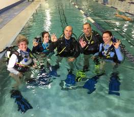 PADI Open Water Pool Class 4/7/17