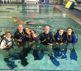 PADI Open Water Pool Class 4/14/17
