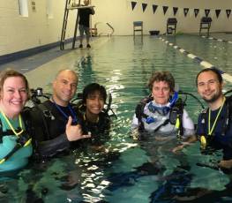 PADI Open Water Pool Class 5/26/17