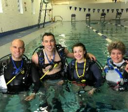 PADI Open Water Pool Class 5/12/17