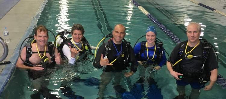 PADI Open Water Pool Class 6/16/17
