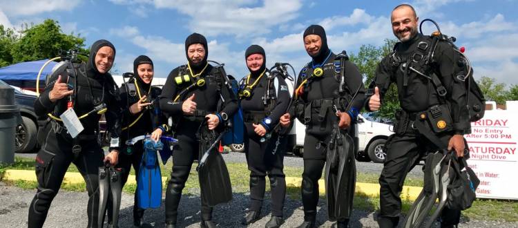 PADI Open Water Checkout Dives 7/16/17