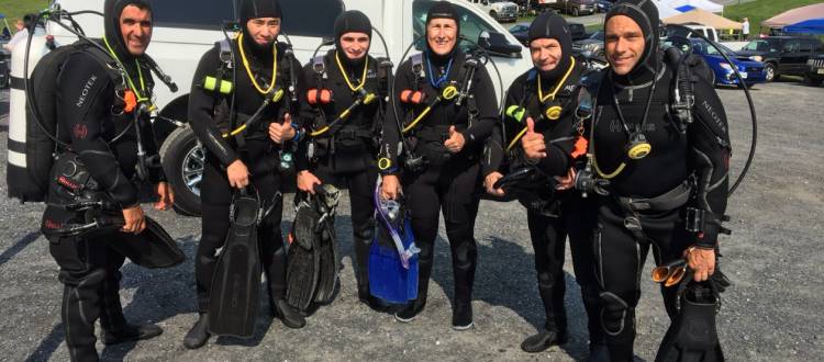 PADI Open Water Checkout Dives 7/22-7/23, 2017