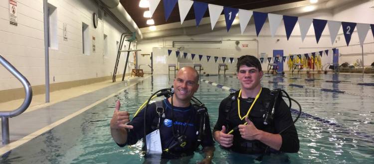 PADI Open Water Pool Class 9/29/17