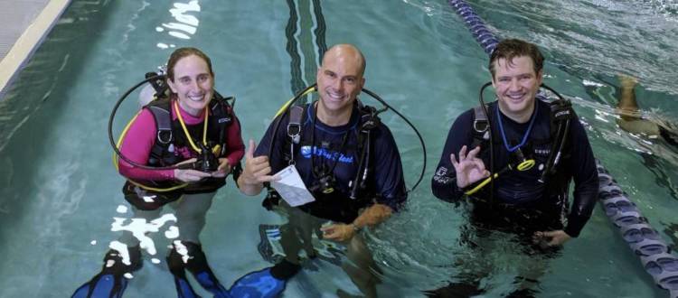 PADI Open Water Pool Class 10/20/17