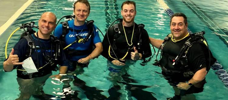 PADI Open Water Pool Class 11/3/17