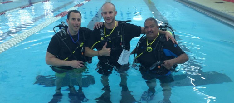 PADI OPEN WATER POOL CLASS 4/8/16