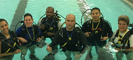 PADI OPEN WATER POOL CLASS 10/21/16