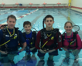 PADI OPEN WATER POOL CLASS 3/25/16