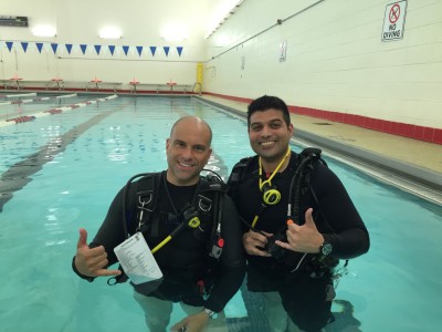 PADI OPEN WATER POOL CLASS 6/2/16