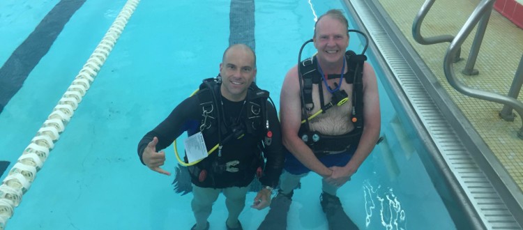 PADI OPEN WATER POOL CLASS 6/24/16