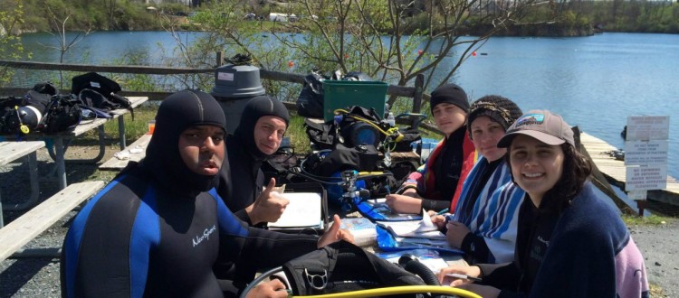 PADI Open Water Certification April 2014