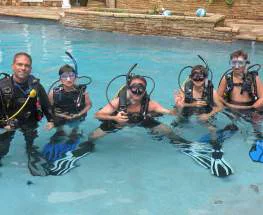 Open Water Diver Class Pool and Academics